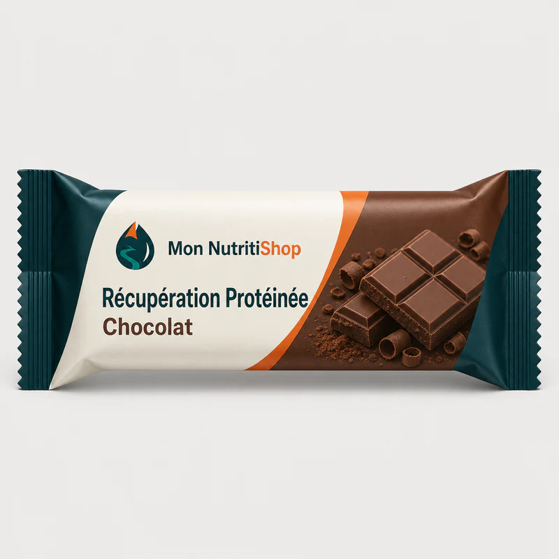 Barre Récupération Protéinée Chocolat Mon NutritiShop