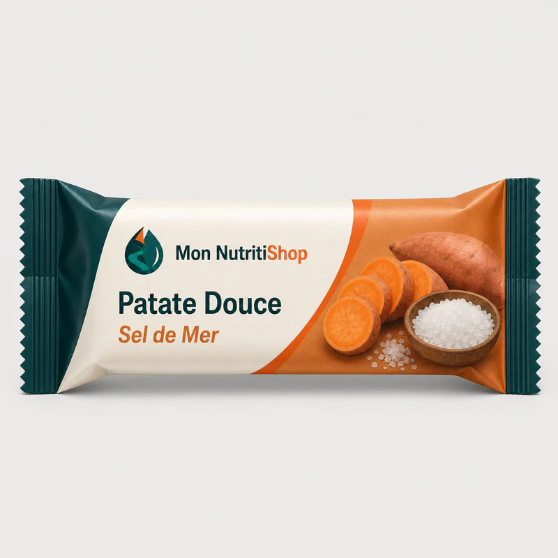 Barre Salée Patate Douce & Sel de Mer Mon NutritiShop